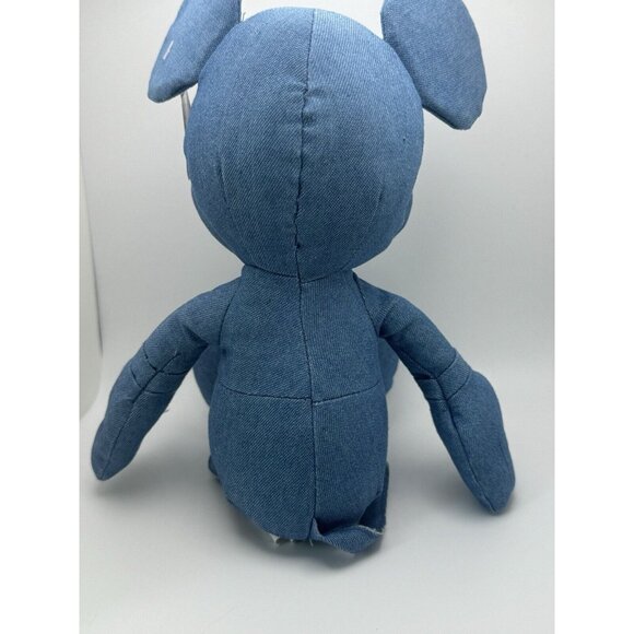 Mickey Mouse Disney X AE American Eagle Blue Denim Special Edition Plush 13" - Picture 2 of 11